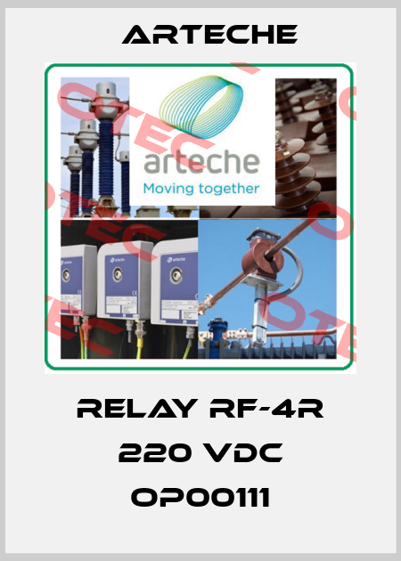 RELAY RF-4R 220 VDC OP00111 Arteche