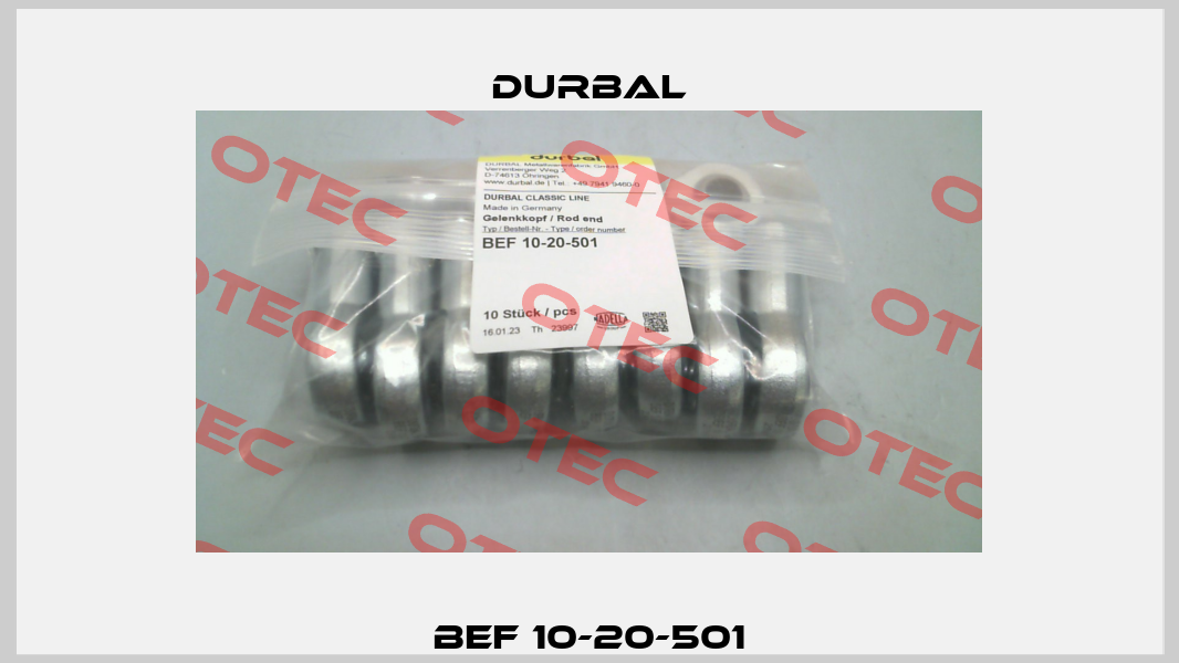 BEF 10-20-501 Durbal