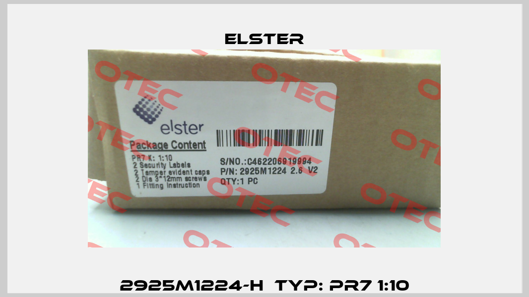 2925M1224-H  Typ: PR7 1:10 Elster