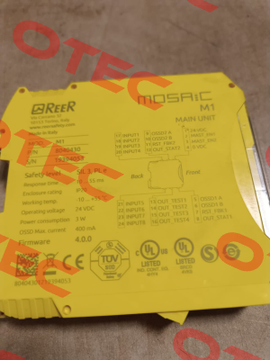 SP-R-11-000-00 / MOSAIC M1 Reer