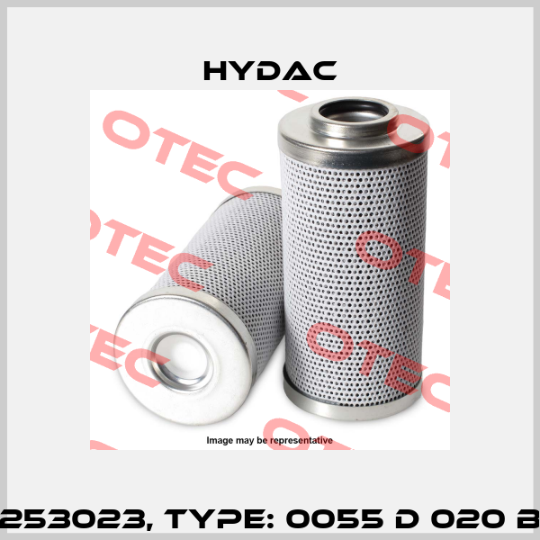 Mat No. 1253023, Type: 0055 D 020 BN4HC /-V  Hydac