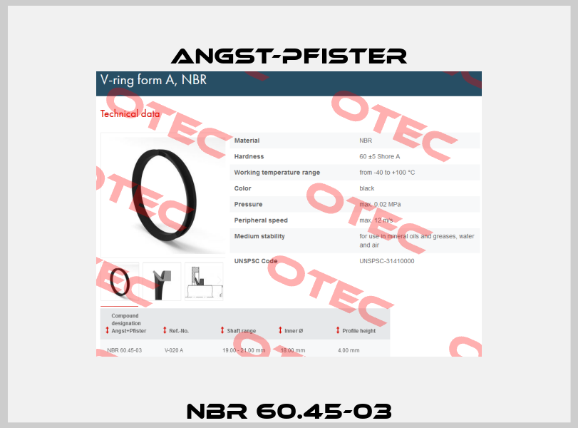 NBR 60.45-03 Angst-Pfister