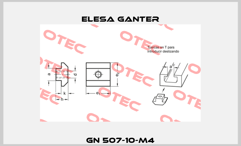 GN 507-10-M4 Elesa Ganter