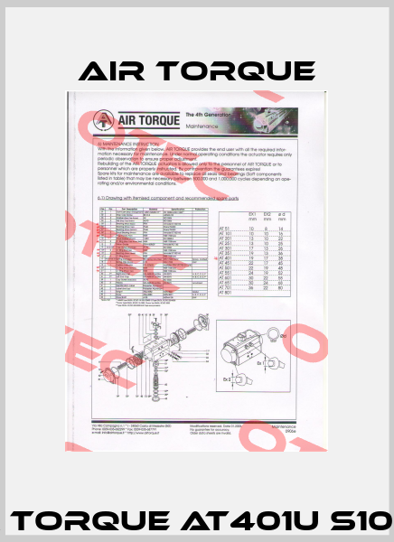 Position 5 for AIR TORQUE AT401U S10 F07F10-N-DS-22 AZ  Air Torque