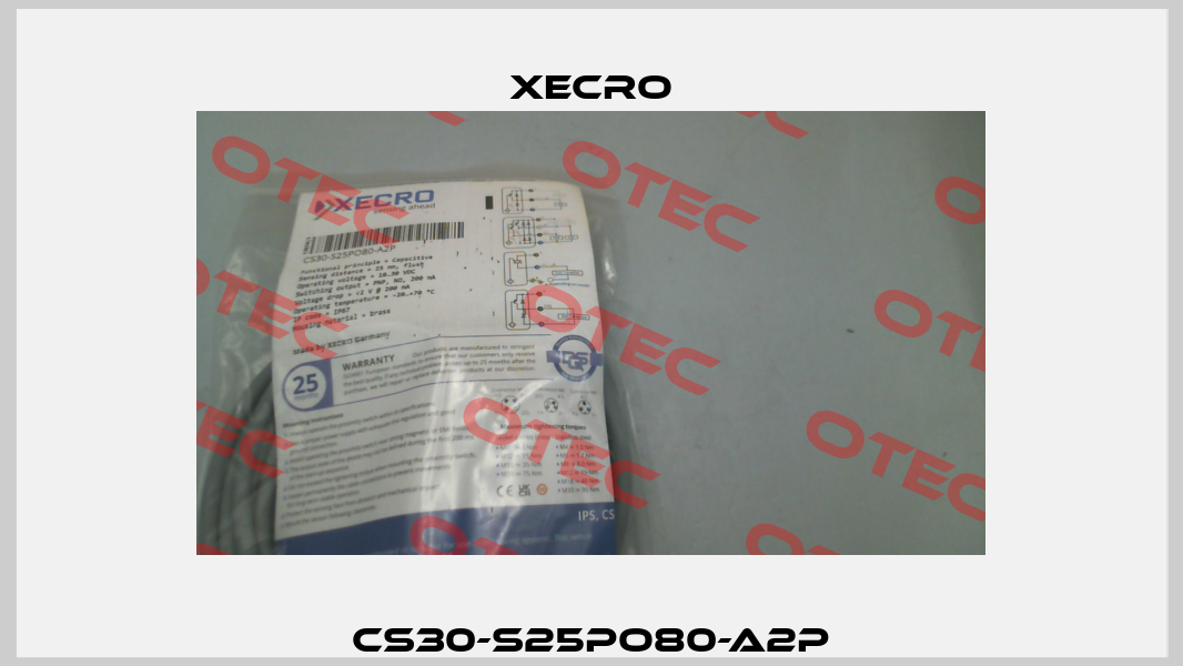 CS30-S25PO80-A2P Xecro
