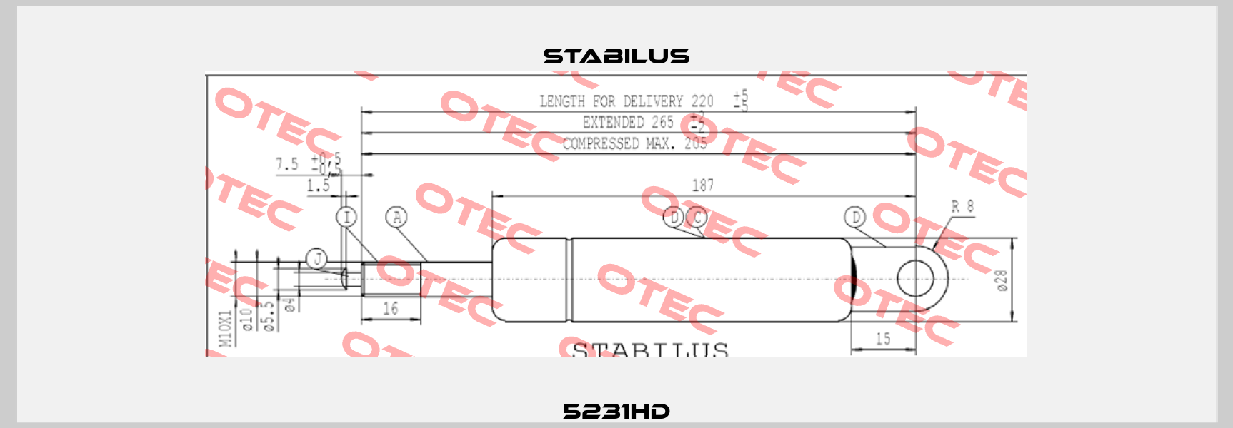 5231HD Stabilus