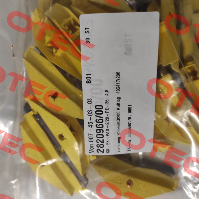 P/n: 2820966/00, Type: SK-EK-PAD-2/20-PE-36-4,8 Faba