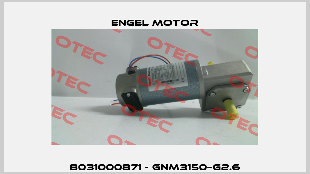 8031000871 - GNM3150−G2.6 Engel Motor