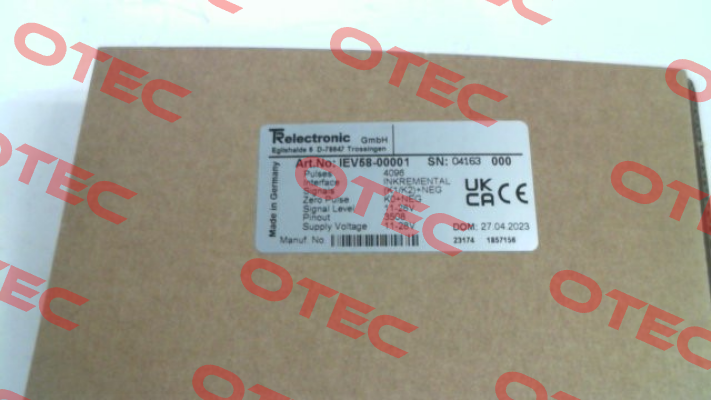 IEV58-00001 TR Electronic