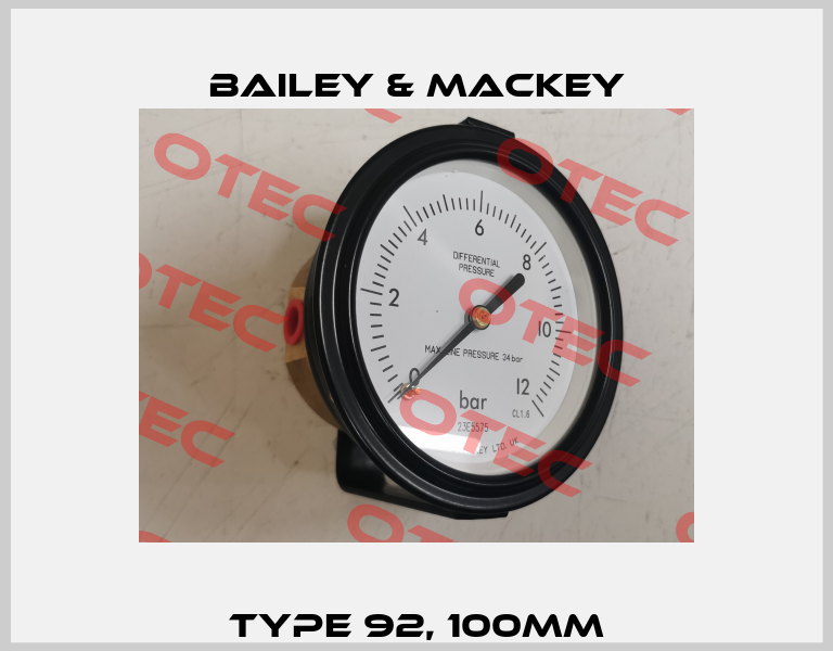Type 92, 100mm Bailey & Mackey