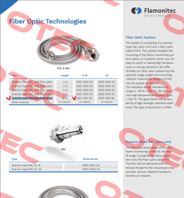 6051-1100-00 BFI AUTOMATION