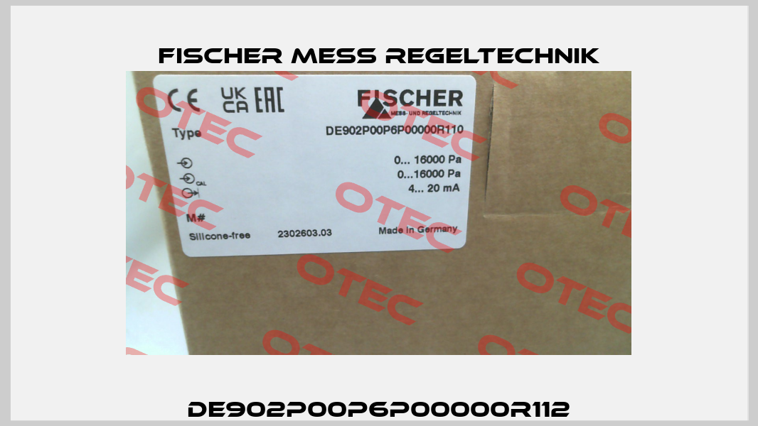 DE902P00P6P00000R112 Fischer Mess Regeltechnik