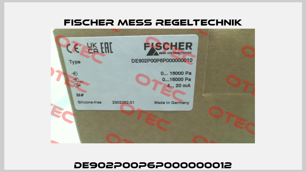 DE902P00P6P000000012 Fischer Mess Regeltechnik