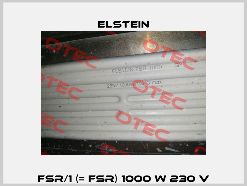 FSR/1 (= FSR) 1000 W 230 V Elstein