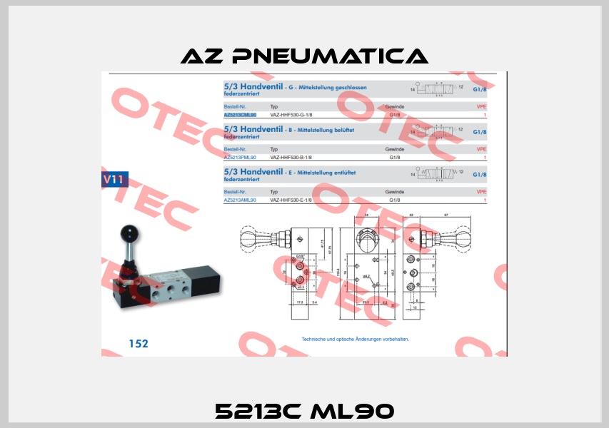 5213C ML90 AZ Pneumatica