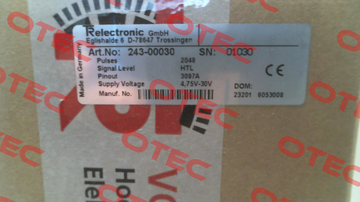 IH76A //243-00030 TR Electronic