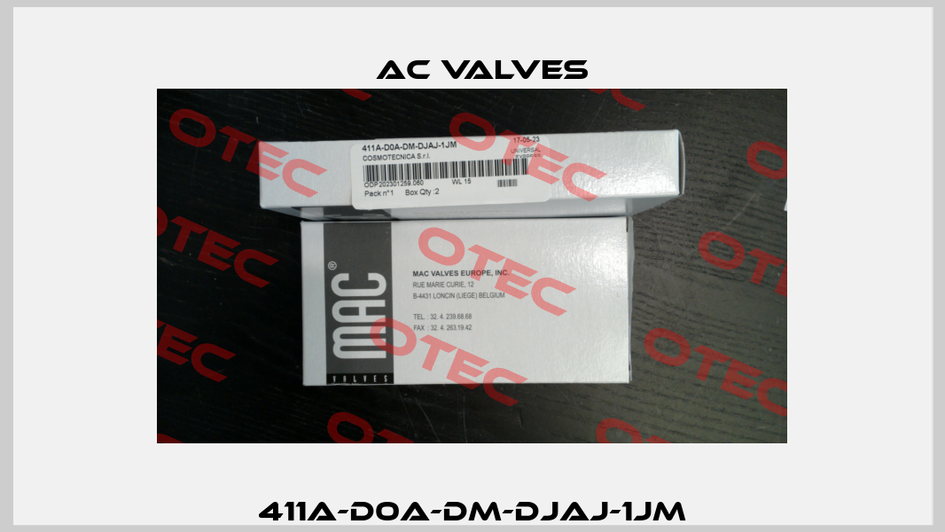 411A-D0A-DM-DJAJ-1JM МAC Valves