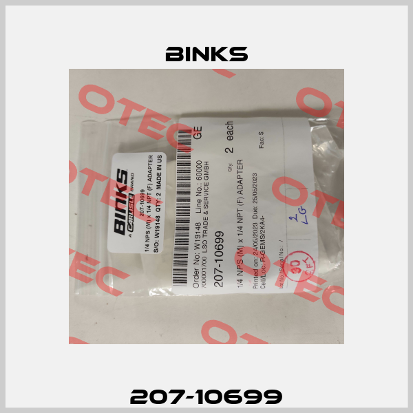 207-10699 Binks