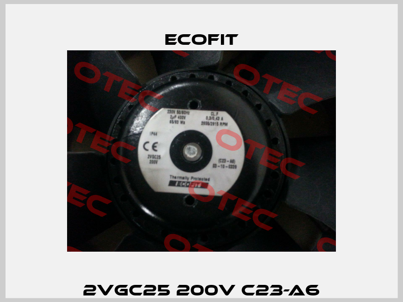 2VGC25 200V C23-A6 Ecofit