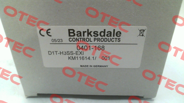0401-168 D1T-H3SS-EXI Barksdale