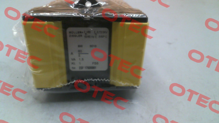 SW 3010 60/5 A Klasse 1 1,5 VA Müller Ziegler