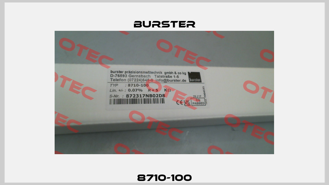 8710-100 Burster