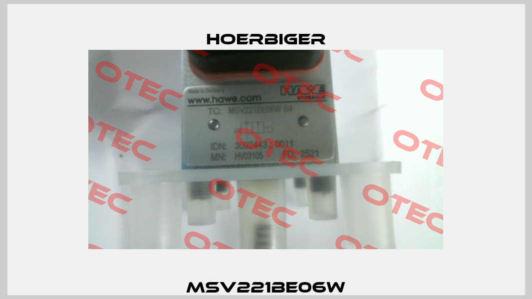 MSV221BE06W Hoerbiger