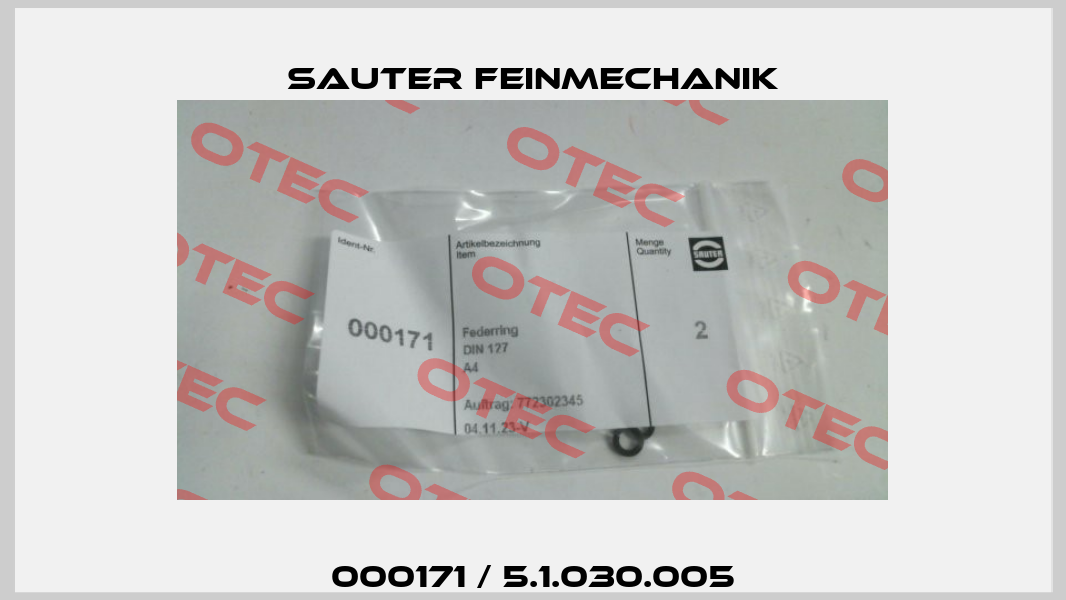 000171 / 5.1.030.005 Sauter Feinmechanik