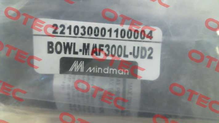 BOWL-MAF300L-UD2 Mindman