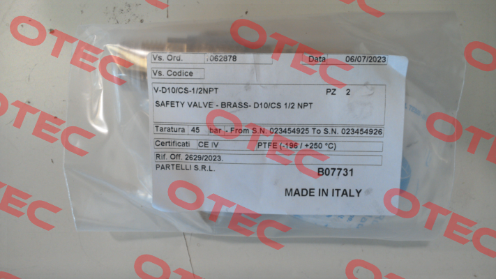 016503125 Nuova General Instruments
