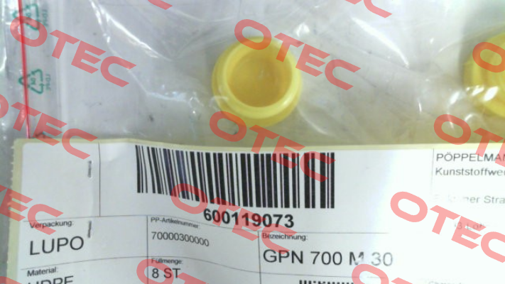 GPN 700 M 30 Poppelmann