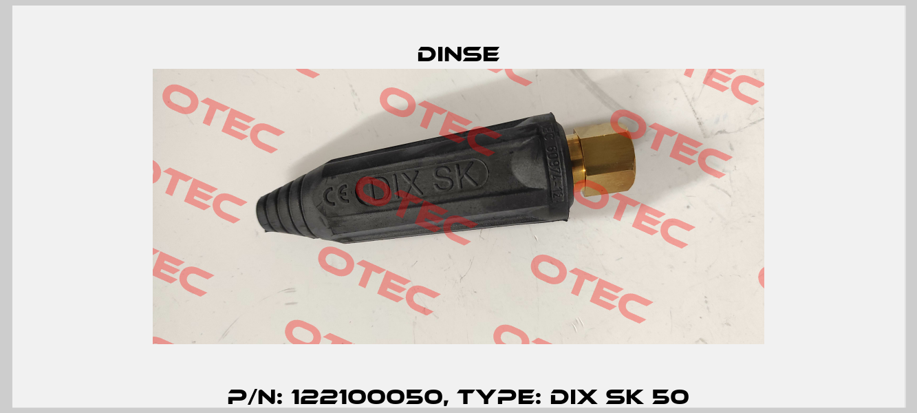 P/N: 122100050, Type: DIX SK 50 Dinse