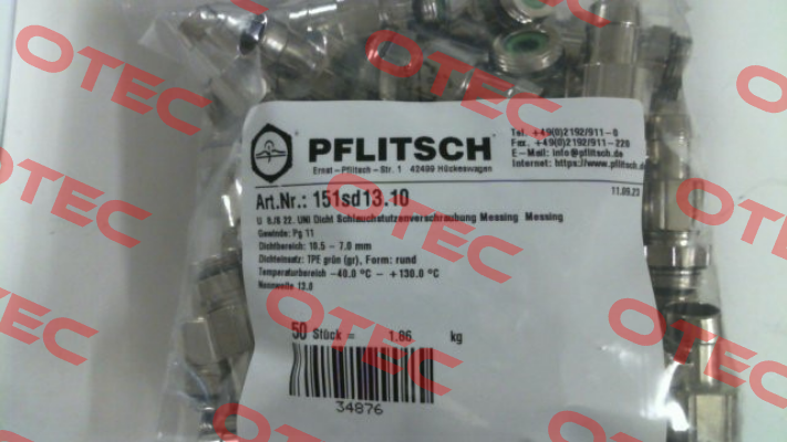 151sd13.10 PFLITSCH