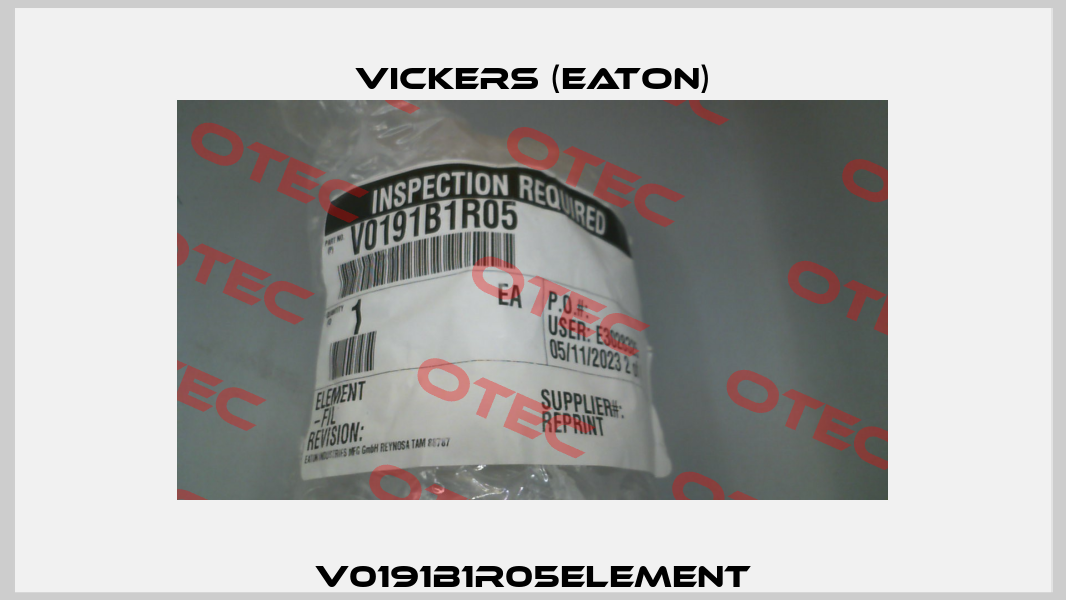 V0191B1R05ELEMENT Vickers (Eaton)