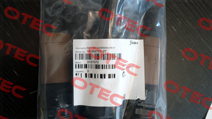 15.0647C1-27  KBT-10BV-AX/M32/50-70-C1 Staubli