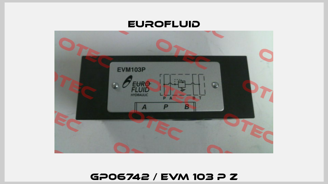 GP06742 / EVM 103 P Z Eurofluid
