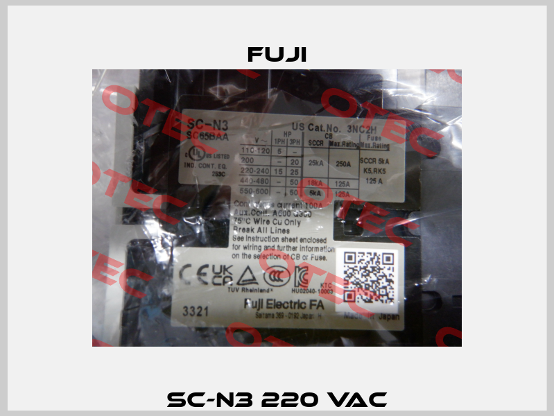SC-N3 220 VAC Fuji