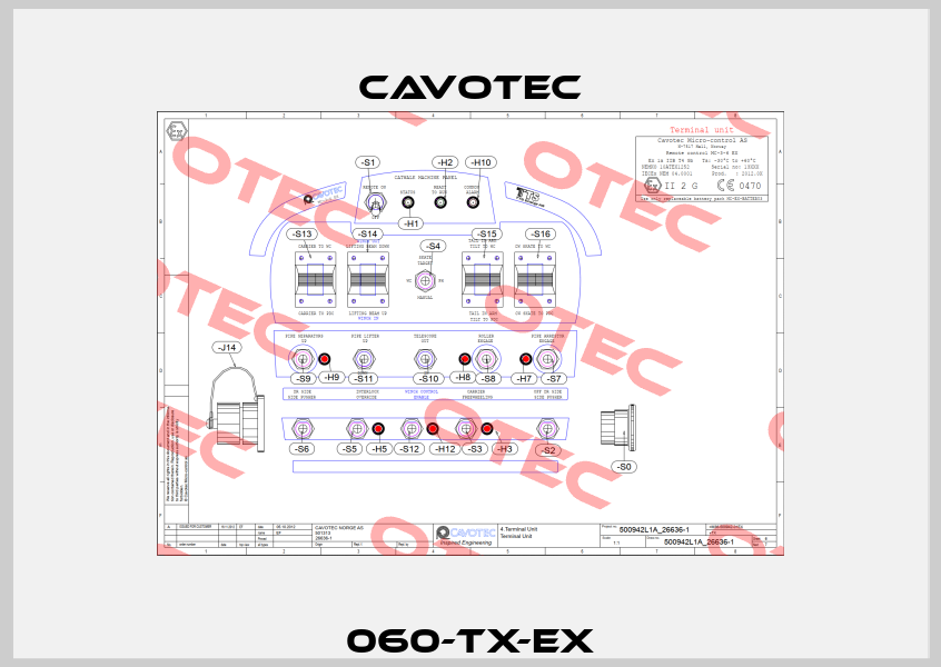 060-TX-EX Cavotec