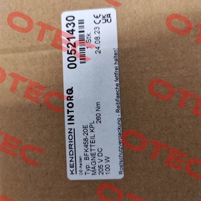 00521430 /  KPL BFK458-20E 205V 260NM Kendrion