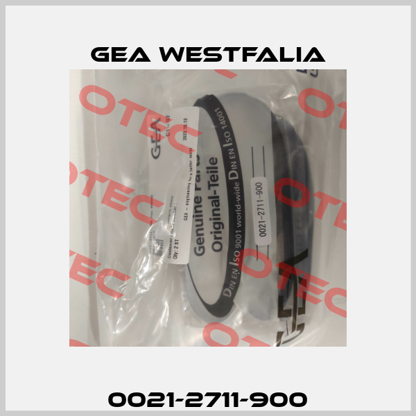 0021-2711-900 Gea Westfalia