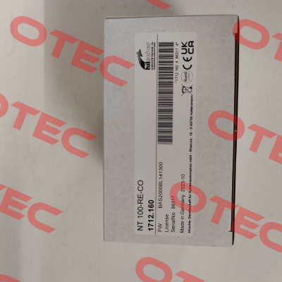 P/N: 1712.160 Type: NT 100-RE-CO/+ML(8211.000) Hilscher