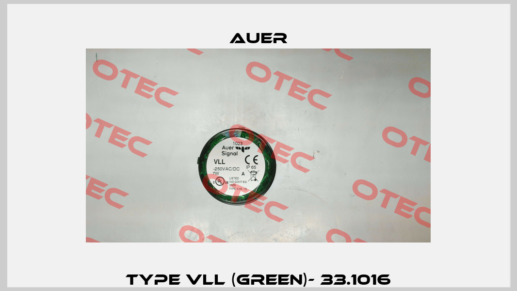 Type VLL (Green)- 33.1016 Auer